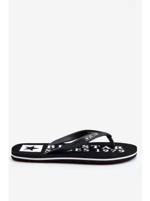 Moške japonke BIG STAR LL174444 BLACK Big Star Shoes