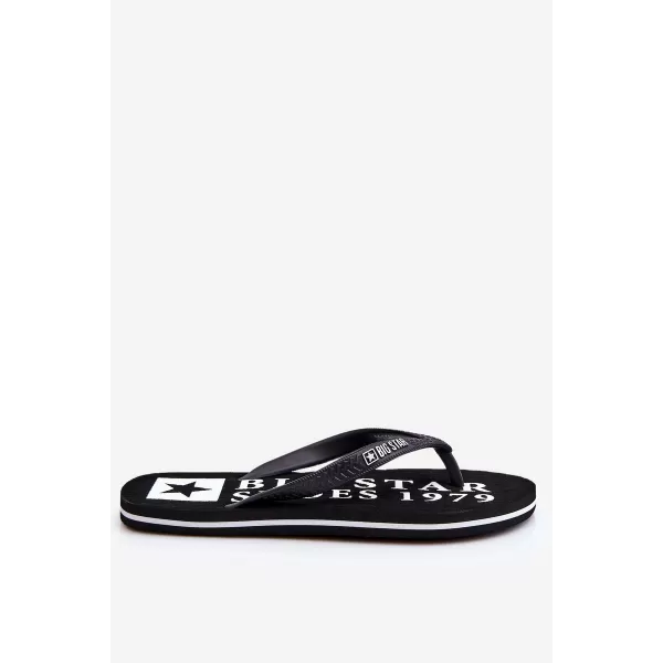  Moške japonke BIG STAR LL174444 BLACK Big Star Shoes 