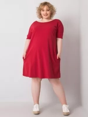 Obleka BASIC FEEL GOOD RV-SK-6639.02X BORDO