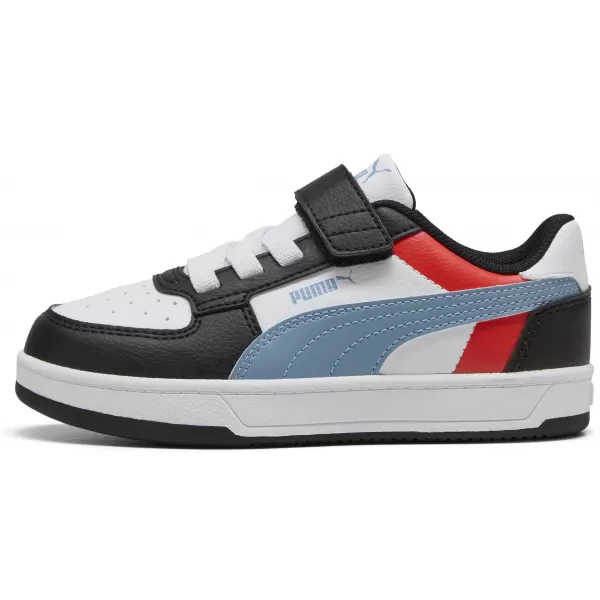  Otroški čevlji PUMA CAVEN 2.0 BLOCK AC+ PS 394462-17 PUMA BELA/HLADNO MODRA/ČRNA 