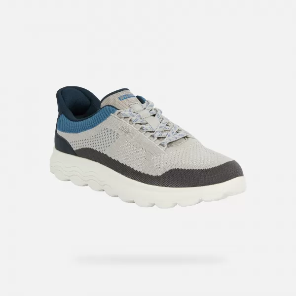  Moške superge GEOX SPHERICA PLUS FAST IN G014664 SIVA 