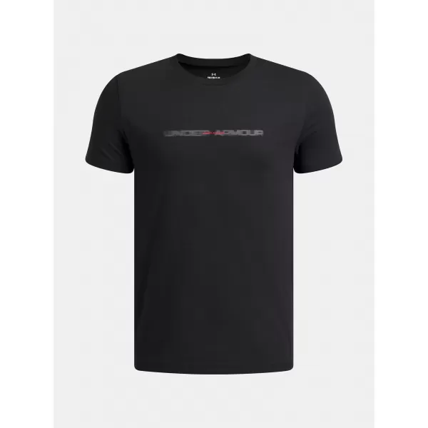  Fantovska majica s kratkimi rokavi UNDER ARMOUR UA B WM BLUR SS 6009269-001 ČRNA 