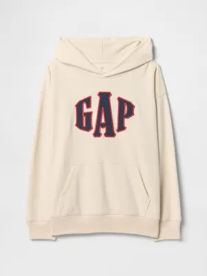 Otroški pulover GAP LOGO PULLOVER HOODIE 745817-02 KITAJSKI