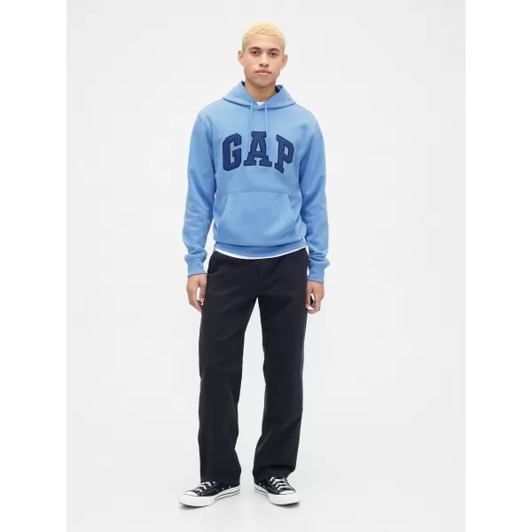  Moški pulover GAP LOGO HOODIE PULLOVER 674148-26 MODRA PRIVLAČNOST 