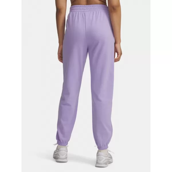  Ženske trenirke UNDER ARMOUR UA RIVAL TERRY JOGGERS 1382735-538 VIJOLIČNA 
