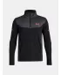 Fantovska majica s kratkimi rokavi UNDER ARMOUR UA TECH UTILITY 1/4 ZIP 6005141-001 ČRNA