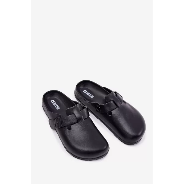  Moški natikači BIG STAR RR174A022 BLACK Big Star Shoes 