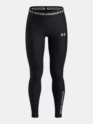 Dekliške pajkice UNDER ARMOUR HEATGEAR GRAPHIC LEGGING 6012636-001 ČRNA