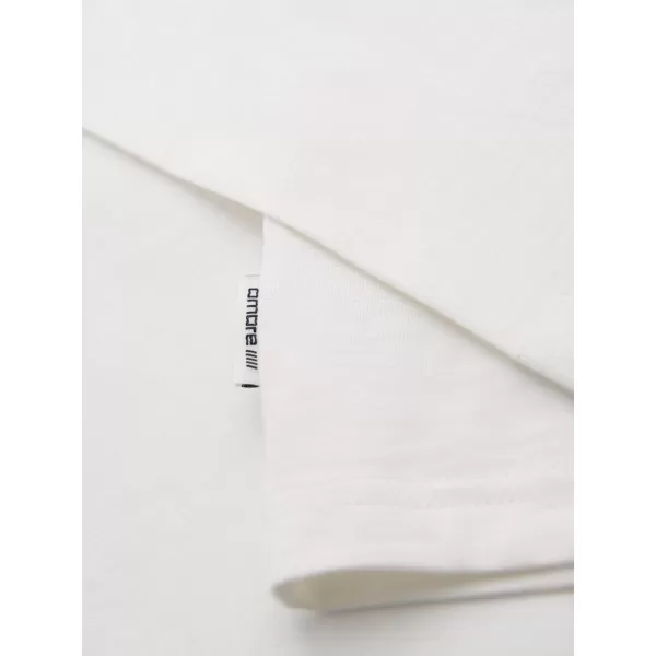  Moška majica s kratkimi rokavi OMBRE OM-LSPT-0136 BELA 