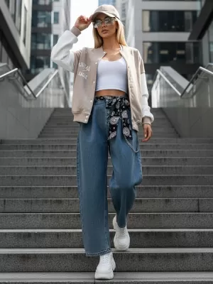 Ženska jakna DSTREET BY1209 BEŽ