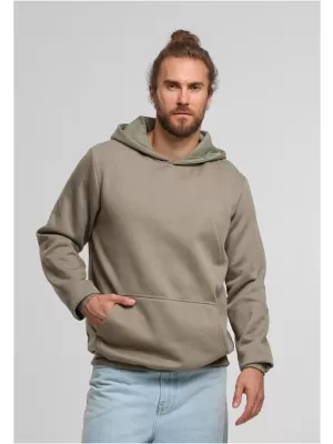 Moški pulover URBAN CLASSICS TB7281 BLEDO OLIVNO