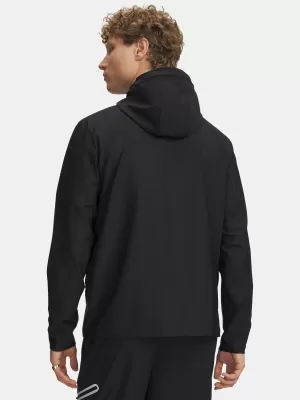 Moška jakna UNDER ARMOUR UA UNSTOPPABLE WOVEN JACKET ČRNA