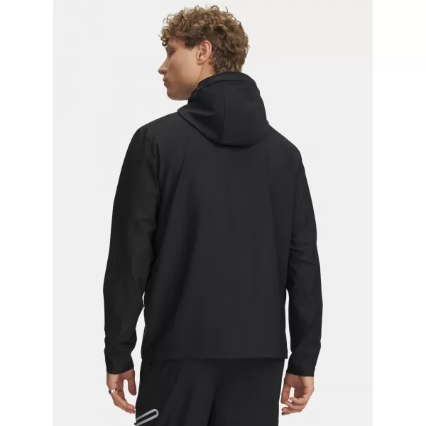  Moška jakna UNDER ARMOUR UA UNSTOPPABLE WOVEN JACKET ČRNA 