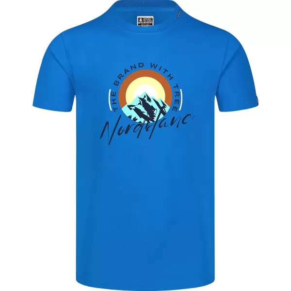  Moška majica s kratkimi rokavi NORDBLANC SUNRISE NBSMT8152 MODRA 