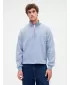 Pulover GAP CORP LOGO HALF ZIP 873446-01 SONČNO SIVA