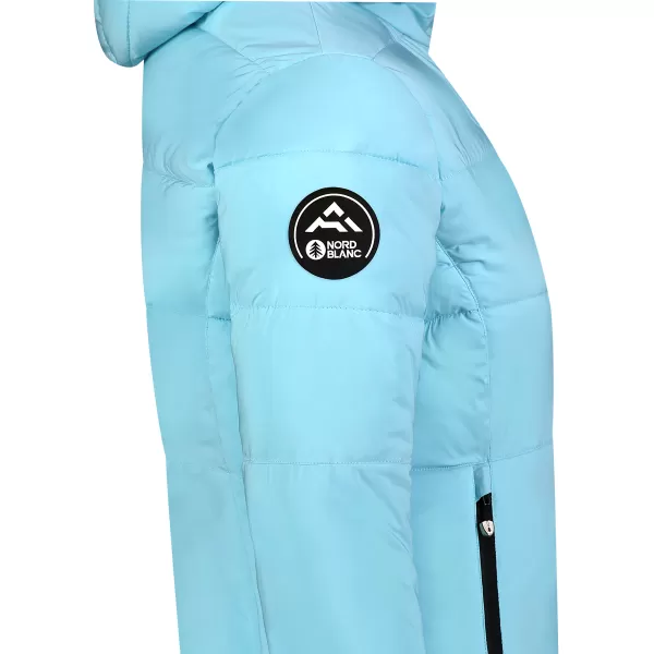  Ženska zimska jakna NORDBLANC KNOLL NBWJL8272 SVETLO MODRA 