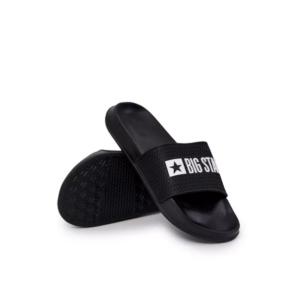  Moški natikači BIG STAR JJ174505 BLACK Big Star Shoes 