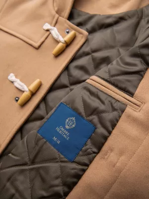 Moški plašč OMBRE OM-COWC-0131 SVETLO RJAVA