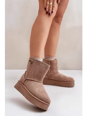 Ženski čevlji BIG STAR OO274A097 BEIGE Big Star Shoes