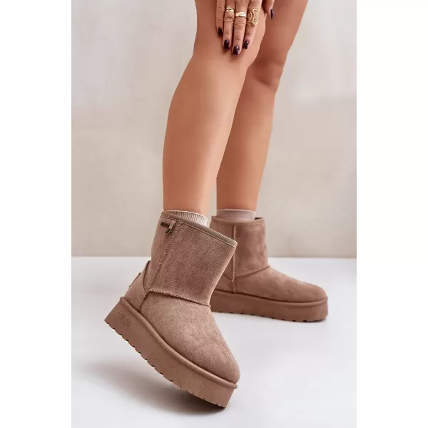  Ženski čevlji BIG STAR OO274A097 BEIGE Big Star Shoes 