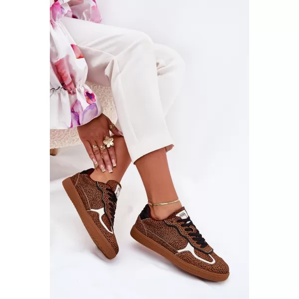  Ženske superge LOPEZ JUST DARE SS2D4016 BROWN/BEIGE Daniel Lopez Just Dare 
