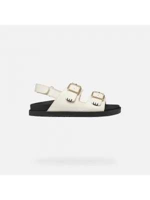 Dekliški sandali GEOX SANDAL FOAMMENTERA J65P0A000BCC1058 KREMASTO
