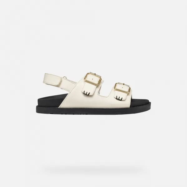  Dekliški sandali GEOX SANDAL FOAMMENTERA J65P0A000BCC1058 KREMASTO 