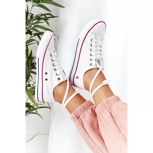  Ženske superge BIG STAR DD274336 WHITE Big Star Shoes 