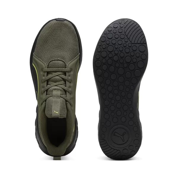  Škornji PUMA SOFTRIDE CARSON 310154_22 LODEN ZELENA/ČRNA/LUX LIMETA 