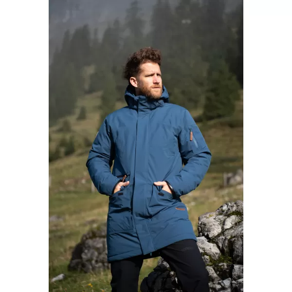  Moški zimski plašč NORDBLANC ICEAGE NBWJM8256 MODRA 