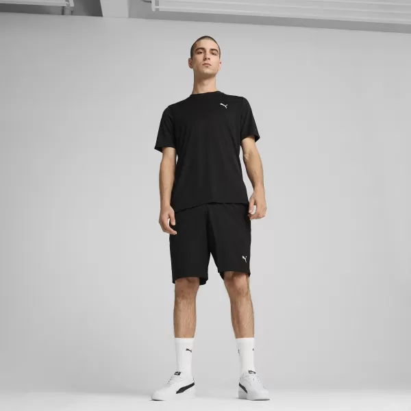  Moške kratke hlače PUMA ESS WOVEN SHORTS 682604_01 ČRNA PUMA 