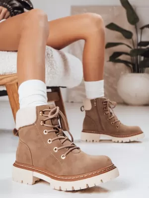 Ženski čevlji DSTREET ZY1291 KAKI