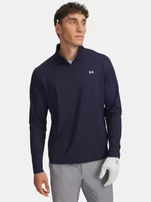 Moška majica s kratkimi rokavi UNDER ARMOUR UA T2G 1/4 ZIP 6010129-410 MODRA