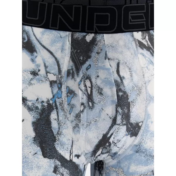  Moške boksarice UNDER ARMOUR UA PERFORMANCE TECH - PRINT 6IN - 1PK 1383875-101 ČRNA 