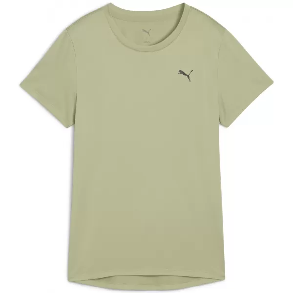  Ženska majica s kratkimi rokavi PUMA W TAD ESSENTIAL CREW TEE 527177-82 LUKS VOJSKA 