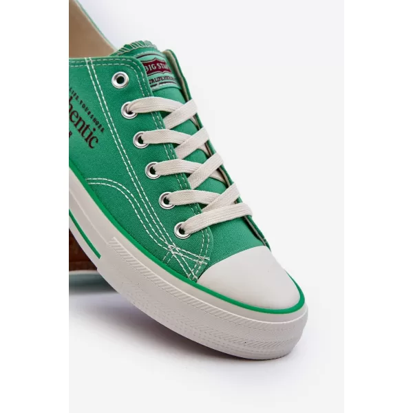  Moške superge BIG STAR NN174062 GREEN Big Star Shoes 