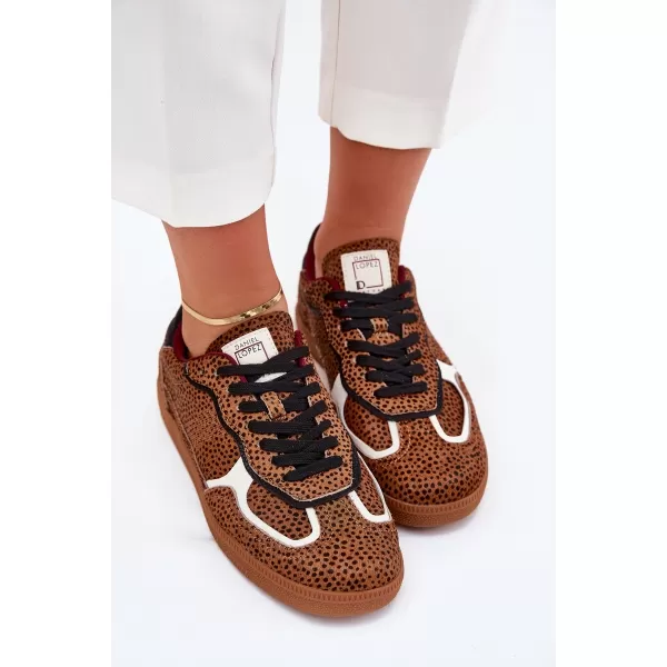  Ženske superge LOPEZ JUST DARE SS2D4016 BROWN/BEIGE Daniel Lopez Just Dare 
