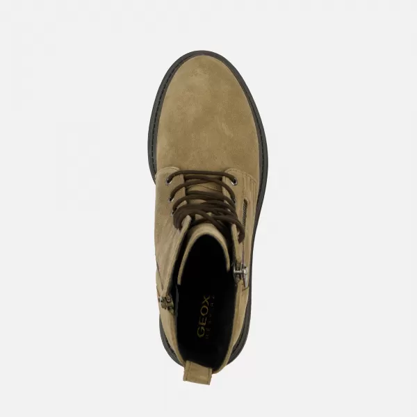  Ženski gležnjarji GEOX IRIDEA G004093 KAKI 