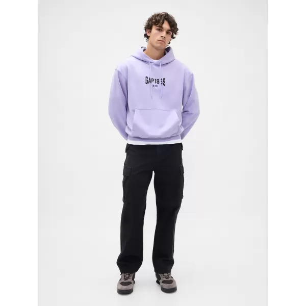  Moški pulover GAP LOGO PULLOVER HOODIE 821291-00 ORHIDEJA 