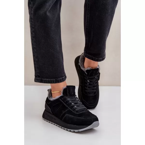  Ženske superge BIG STAR OO274580 BLACK Big Star Shoes 