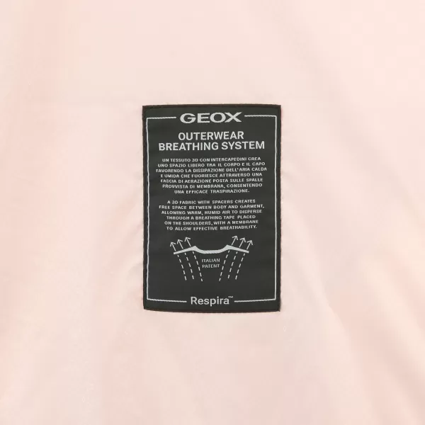  Ženska puhovka GEOX MYLUSE G012398 ROZA 