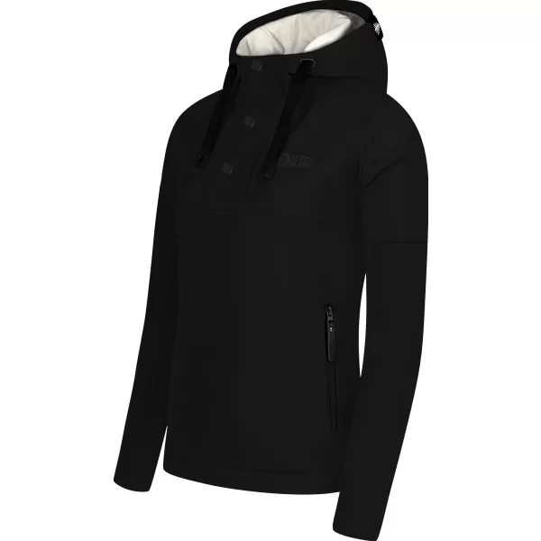  Ženska softshell jakna NORDBLANC SHOAL NBSSL8341 ČRNA 