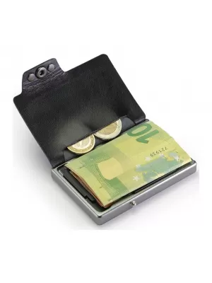 Denarnica MONDRAGHI ONE PLUS ČRNA