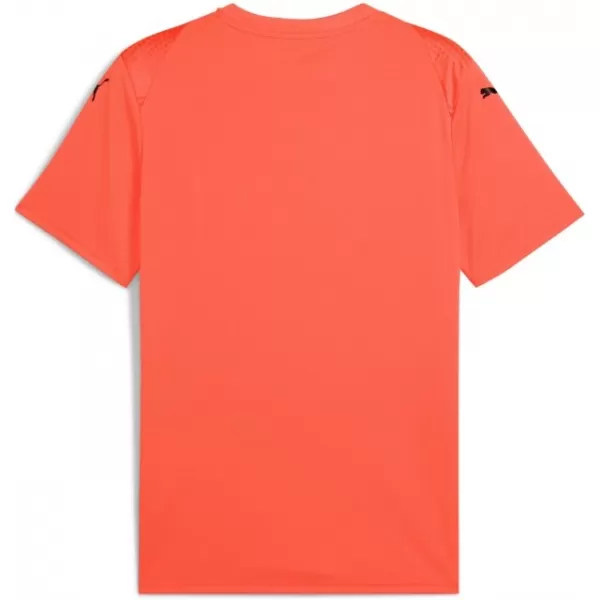  Moška funkcionalna majica PUMA TEAMULTIMATE JERSEY 706280-38 NEON SUN/ NEON SUN/PUMA ČRNA 