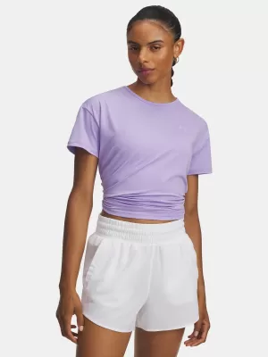 Ženska majica s kratkimi rokavi UNDER ARMOUR UA VANISH ENERGY SS 2.0 1379141-538 VIJOLIČNA