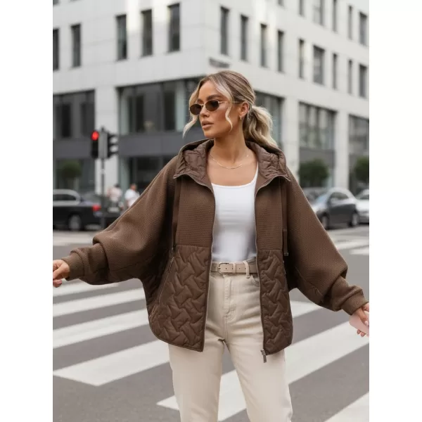  Ženska jakna DSTREET TY5593 RJAVA 
