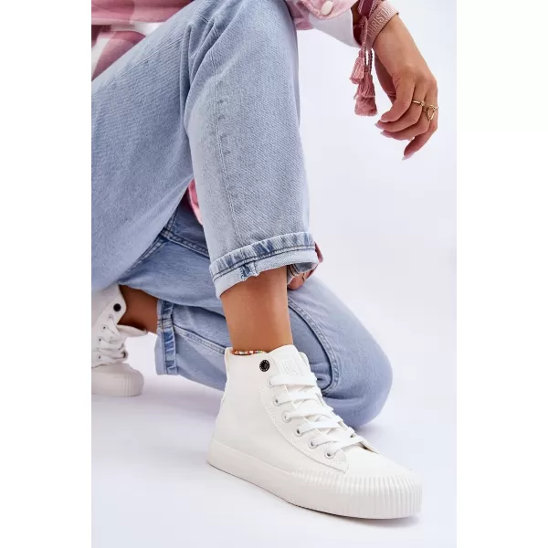  Ženske superge BIG STAR LL274445 WHITE Big Star Shoes 