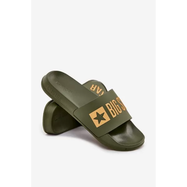  Moški natikači BIG STAR SS174360 GREEN Big Star Shoes 