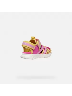 Dekliški sandali GEOX SANDAL AIRADYUM J55MTB01454C8063 ROZA