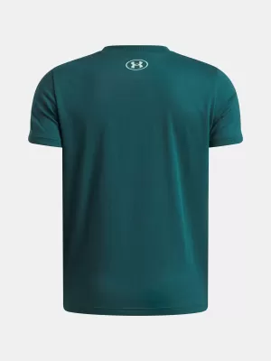 Fantovska majica s kratkimi rokavi UNDER ARMOUR B BOXED SPORTS UPDATE SS 1388672-338 ZELENA